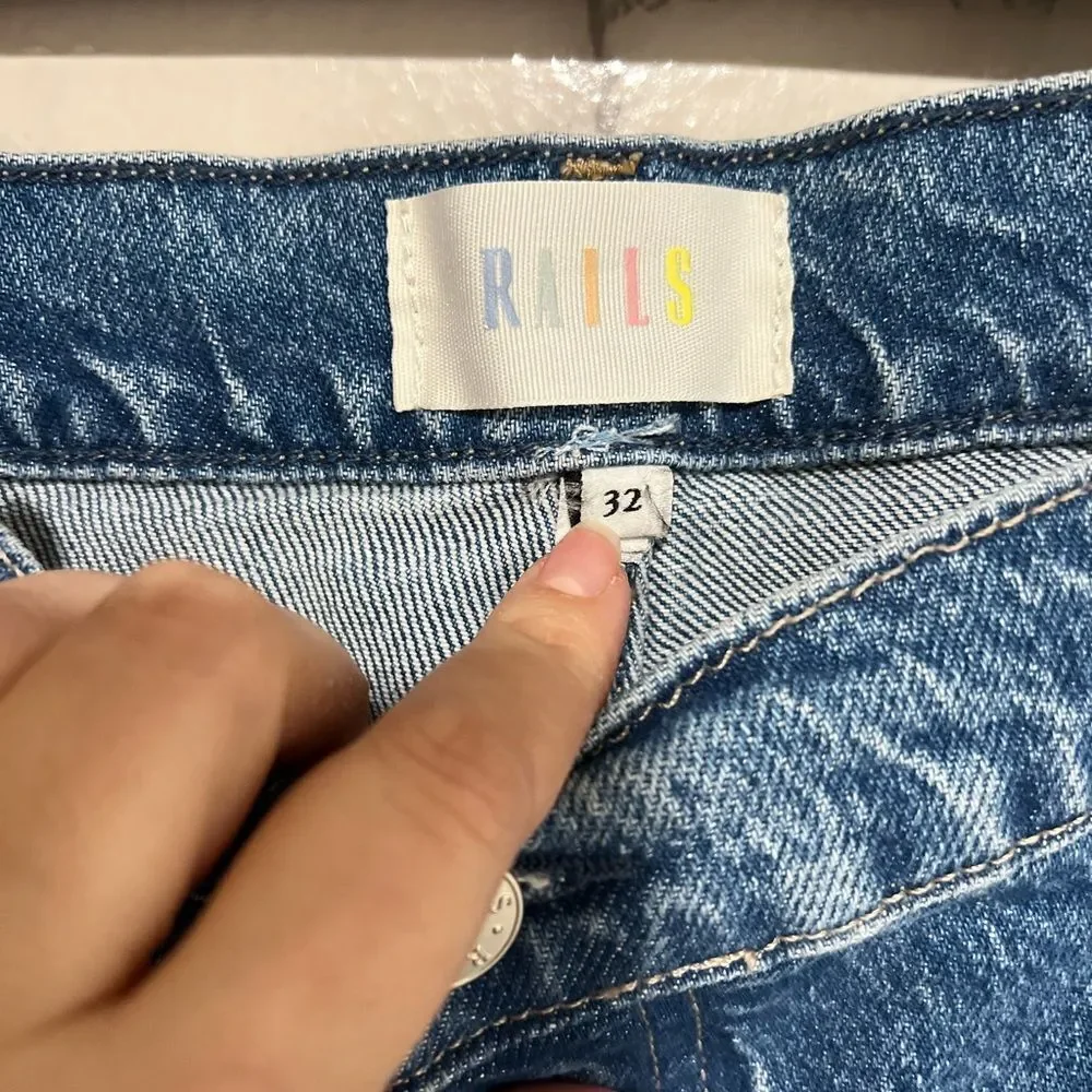 RAILS Melrose Classic Slim Arctic Distress